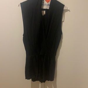 Black Parker romper